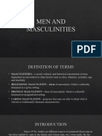 Men and Masculinities-Lagunsad