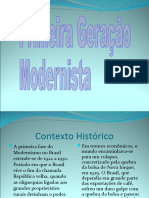 Literatura Modernismobrasileiro1fase