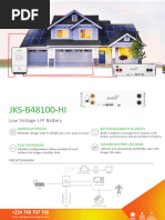 Jinko 4.8Kwh Lithium Battery - Compressed