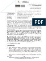 Procedencia Procedimiento: Denunciante: Denunciada Materia Actividad