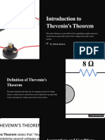 Introduction To Thevenins Theorem