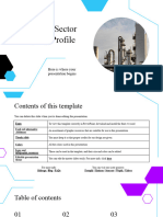 Secondary Sector Company Profile by Slidesgo