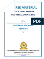 Engineering Mechanics Digital Notes