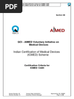 ICMED - Section 3B - Certification Criteria For ICMED 13485 - For Reference Purposes Only