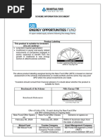 SID - SBI Energy Opportunities Fund