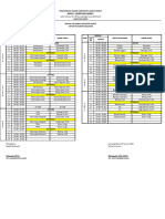 Jadwal Mata Pelajaran Genap Tp. 2023-2024