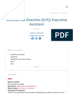 Offre D'emploi Congo Brazzaville - Assistant de Direction (H - F) - Executive Assistant - Brazzaville - Brazzaville