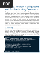 13 Linux Network Configuration and Troubleshooting Commands