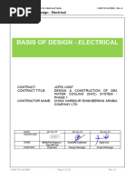 Basis of Design - Electrical