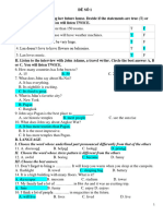 Đề Ôn Hk2 - Số 1-4 (Key)