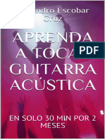 APRENDA A TOCAR GUITARRA ACUSTI - Alejandro Escobar Cruz