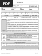 LecturePlan BB207 23TDP-211