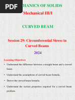 Session 29 C6T1 Circumferential Stress in Curved Beams