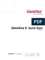 Genexus X Quick Start Es