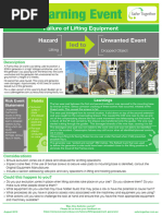 LEB Lifting-Failure of Equipment