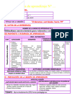 Sesión Ordenamos Cantidades Hasta 99 Maestra Janet