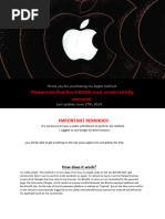 Refund Apple ENG