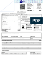 Jiofiber Bill Summary: Total Payable 824.82