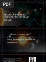 Teorias Sobre El Origen Del Sistema Solar