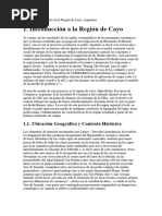 Exploración y Análisis de La Región de Cayo 1