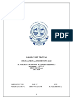 DSP Lab Manual 2022-2023