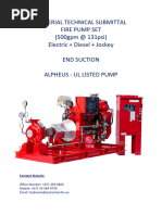 End Suction Fire Pump DEJ