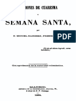 Sermones de Cuaresma y Semana Santa - Miguel Sánchez