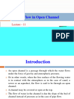 Lecture-11-Steady Flow in Open Channels (Autosaved)