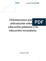 Articulación - Primaria - Secundaria - Definitivo 2023