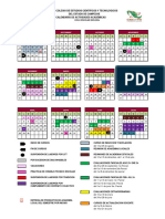 Calendario Cecytes 2023-2024