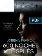 600 Noches Después - Lorena Franco