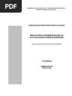 P.2.0339.01-2000 - Reductores e Incrementadores de Alta Velocidad A Base de Engranes.