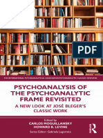 Moguillansky & Levine 2023 Psychoanalysis of The Psychoanalytic Frame