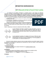 QUIMICA.4toU2 2024compuestos Inorgánicos