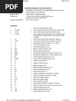 F1-F2 Design Calculations