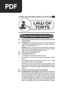 Law of Torts & Consumer Protection Act 2019