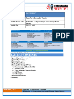 PSCHOANLYTICAL SOCIAL THEORY - Karen Horney