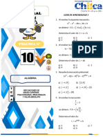 ÁLGEBRA 10 - Semestral