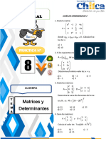 ALGEBRA 08 - Semestral