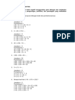 Ringkasan Pas Matematika