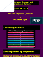 Antim Prahar Management Concept and Orgnisational Behaviour