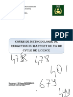 Cours de Methodologie Bba3 - Iam23 - 24