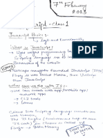 Handwritten JavaSript Notes