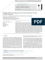 Journal of Business Research: Ying Kei Tse, Minhao Zhang, Kim Hua Tan, Kulwant Pawar, Kiran Fernandes