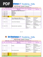 2024-26 - Jr.C-120 - Physics Teaching & Test Schedule With Class & Home Work