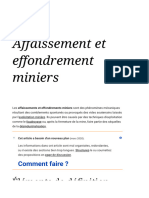 Affaissement Et Effondrement Miniers - Wikipédia