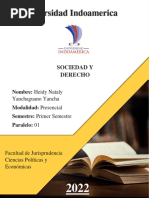 Sociedad y Derecho