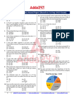 SSC MTS 2023 Memory Based Paper Based On 1st Sep 2023 Exam