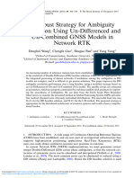 Wang 等。 - 2016 - A Robust Strategy for Ambiguity Resolution Using U