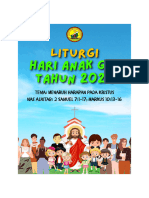 Liturgi Hari Anak Gke Tahun 2024